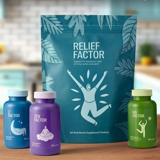 Access exclusive deals, coupons, offers and cashback on Relief Factor: Discover Natural Pain Relief through OODLZ courtesy of Relief Factor.